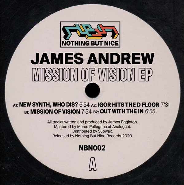 James Andrew - Mission Of Vision EP [NBN002]
